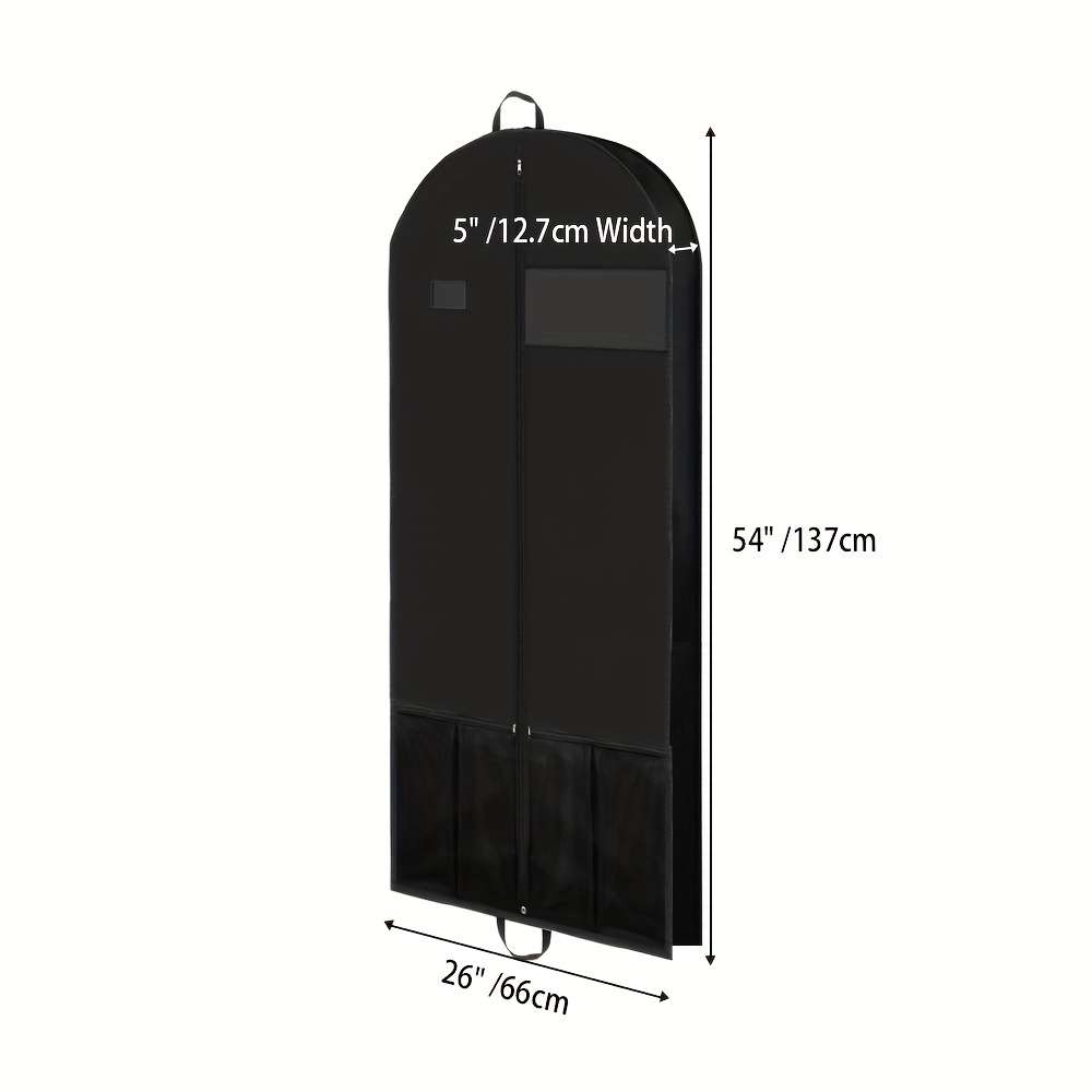 Durable Functional Elegant Professional Heavy Duty Garment Bag With Pocket For