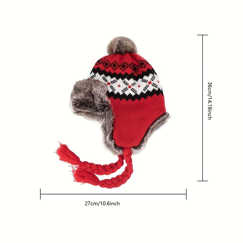 Winter Hat Color  Red