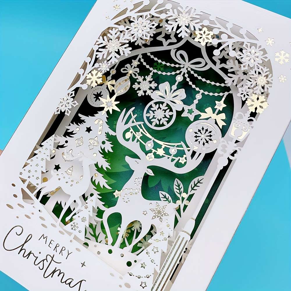 Greeting Cards Style 01 Christmas Sleigh