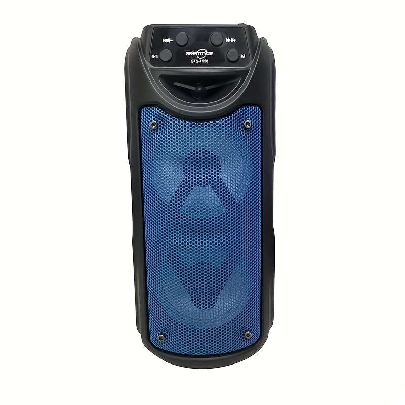 Modern Dual Channel Design Wireless Outdoor Speaker With For Outdoor Party Red
