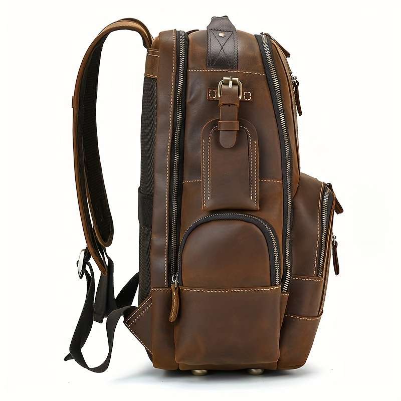 Men S Backpack Brown1