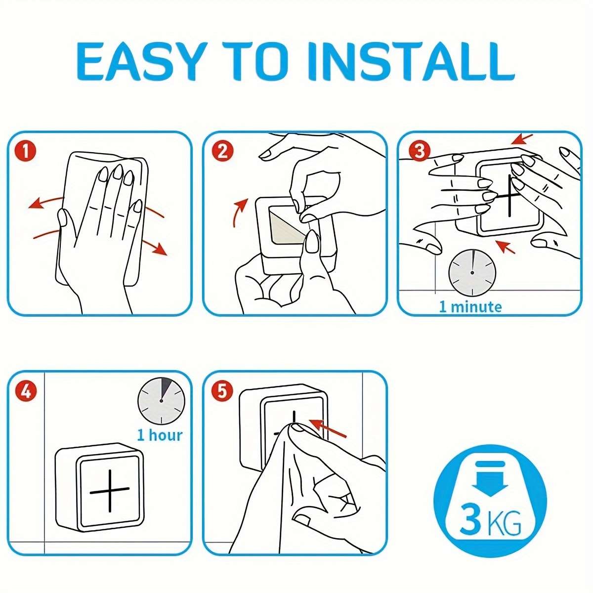 Hook Upquantity 3Pcs