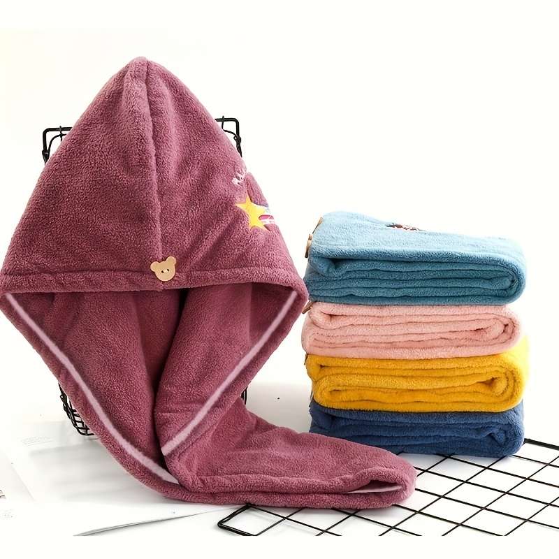 Hair Turban 2Pcs Blue