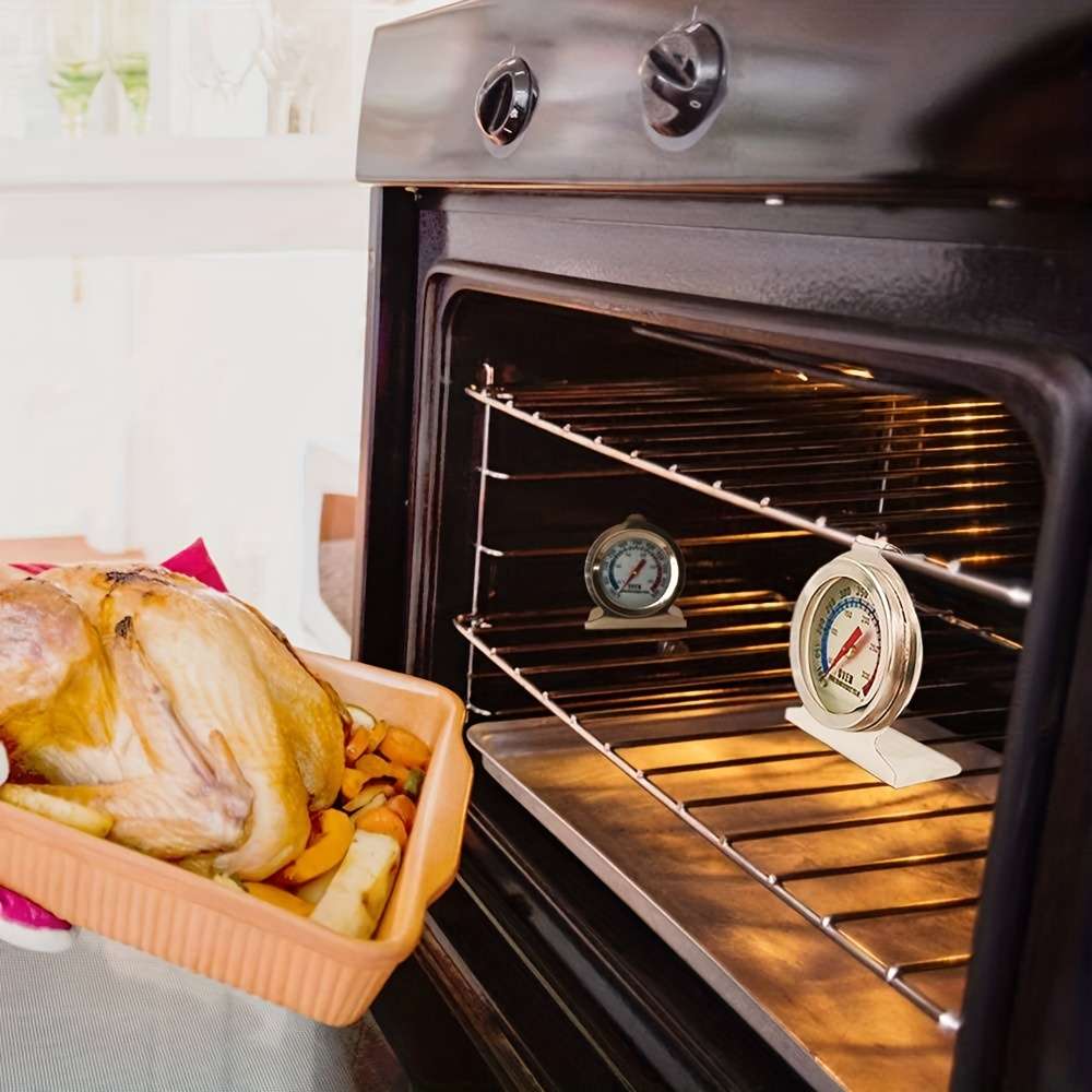 1 Pack Oven Thermometer Dual Scale 50-300C 80-80F Oven Baking