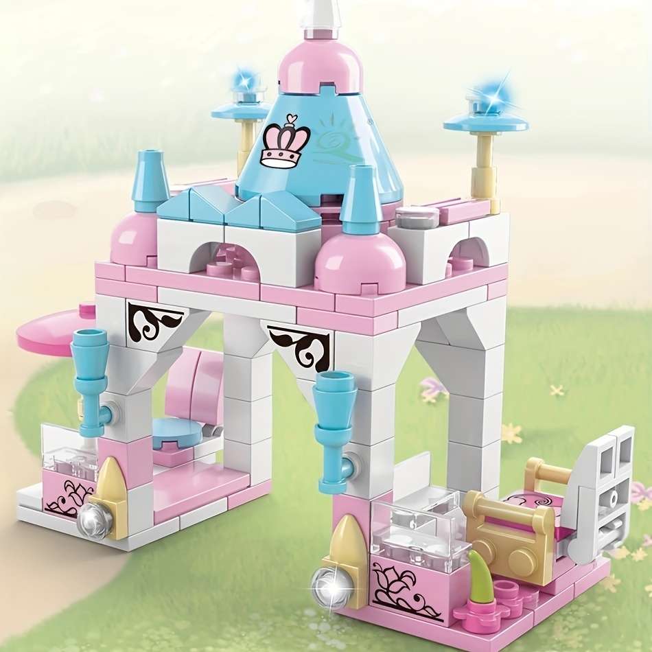 3D Building Model Puzzle Set Model 8612 1
