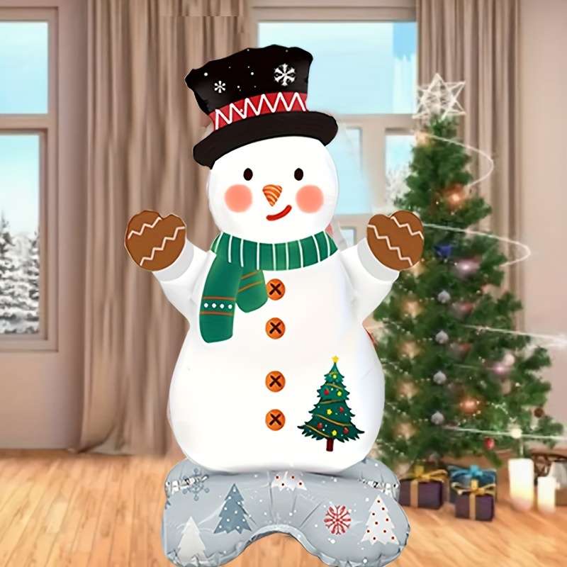 Balloon Items 2Pcs Snowman Standing Balloons