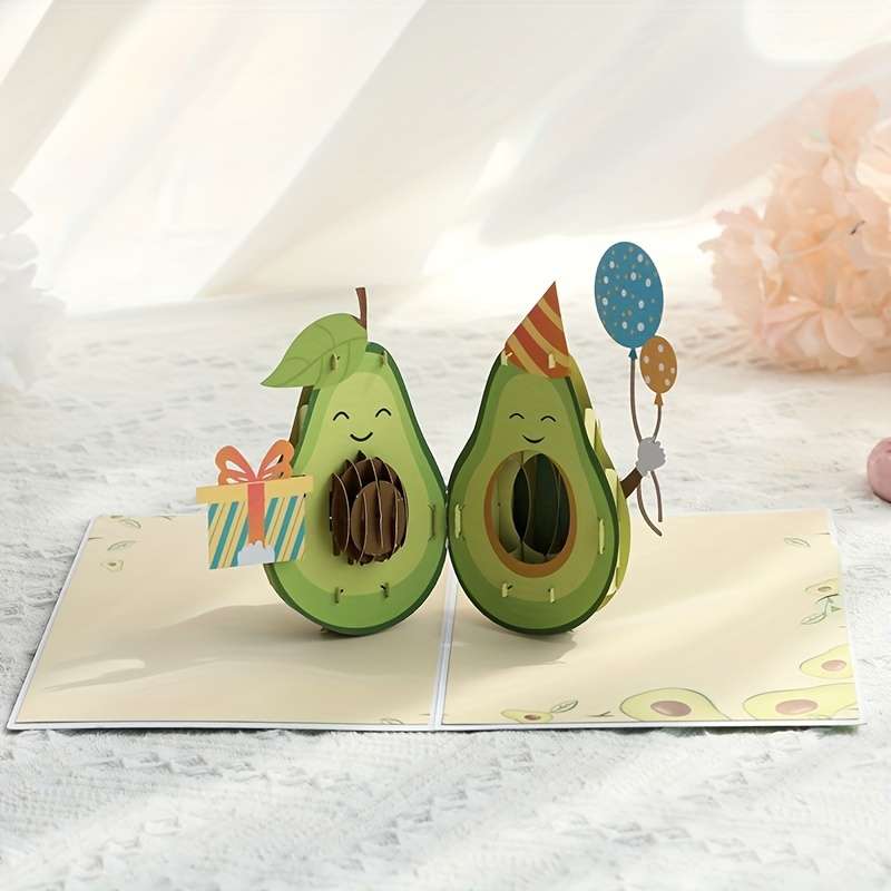 Greeting Cards Style Avocado