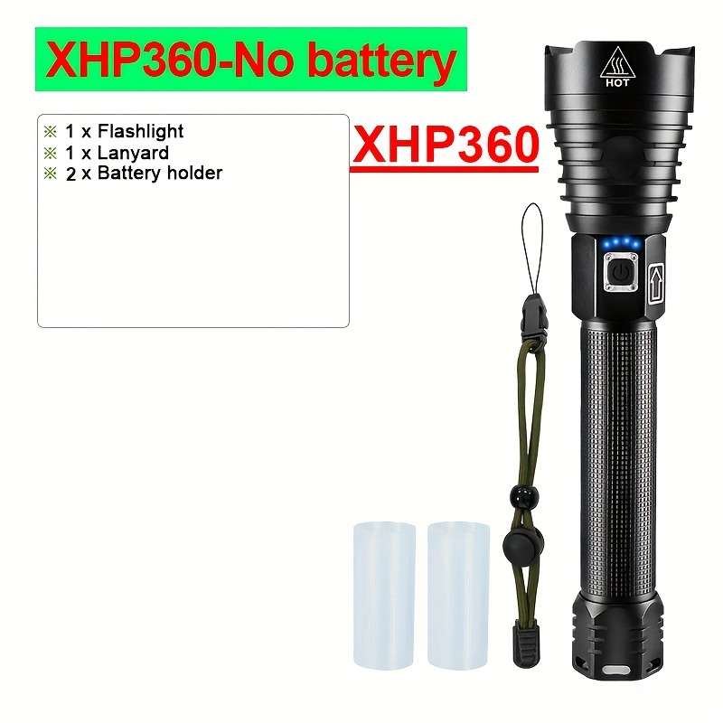 Flashlight Model Flashlight  26650 Battery