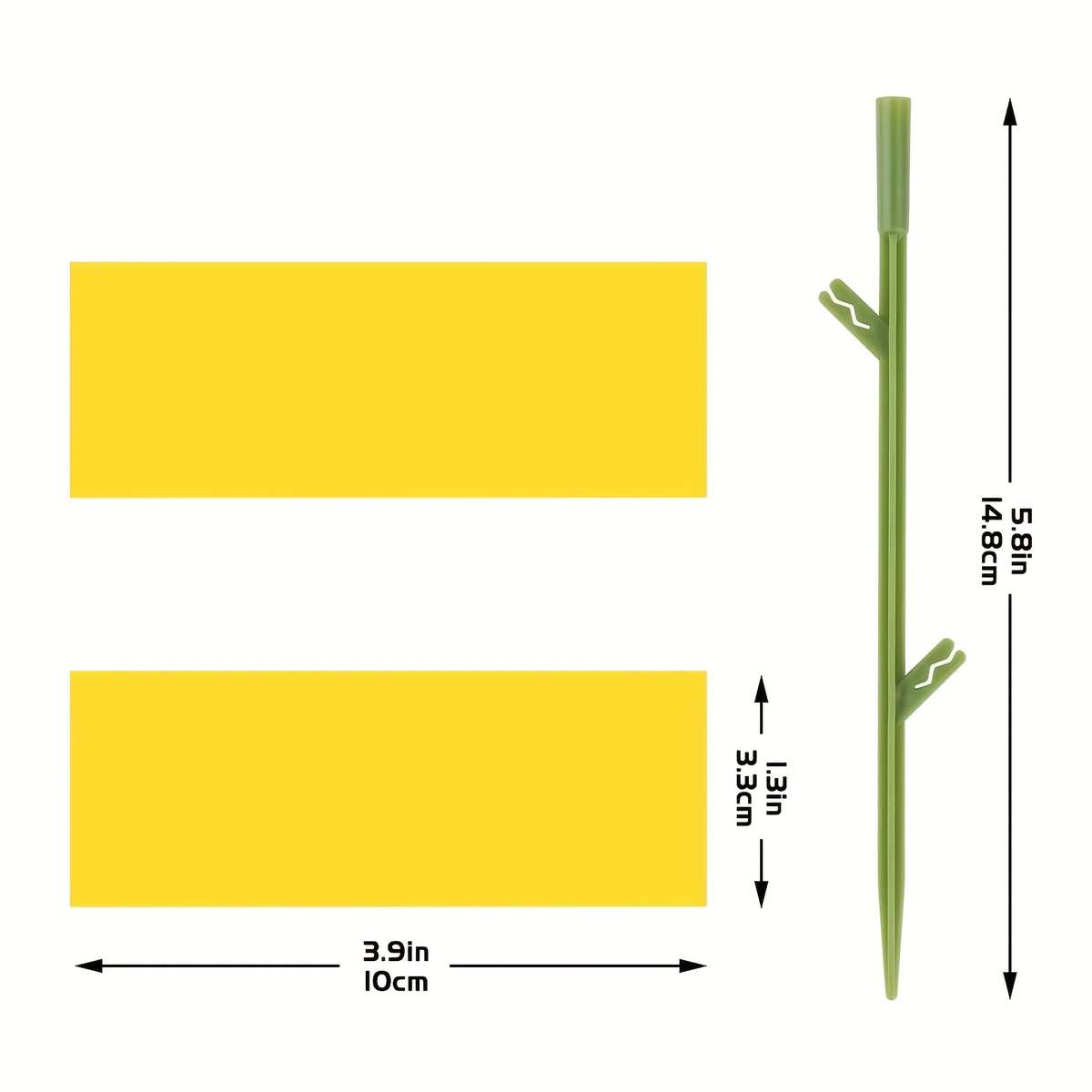 Fruit Fly Traps Color Yellow