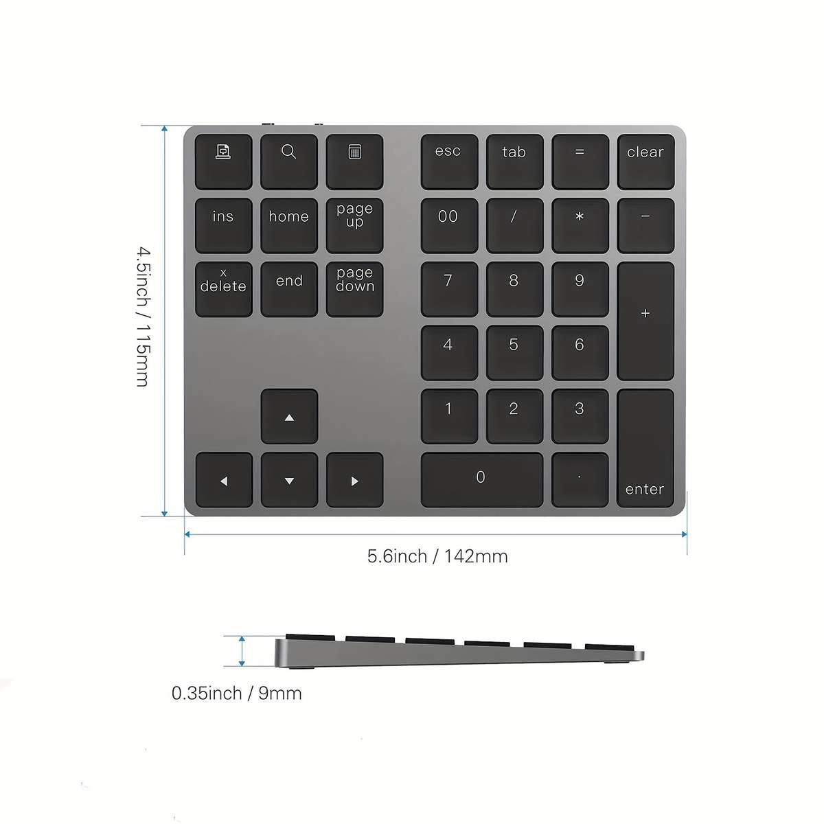 AOARA Rechargeable Wireless Keyboard