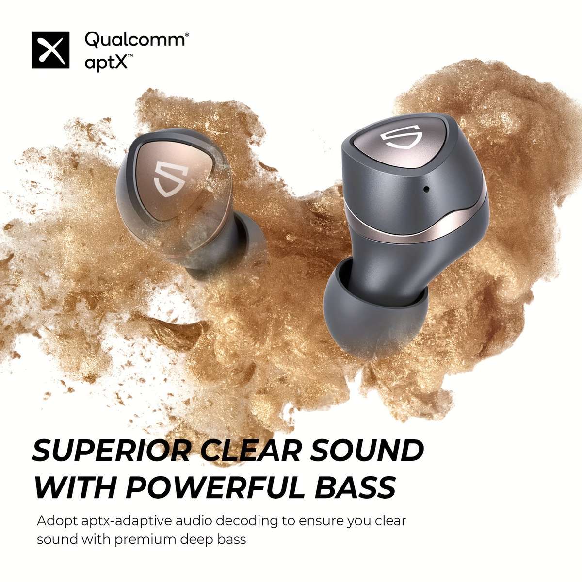 Rechargeable Wireless Earbuds Headphones Headset