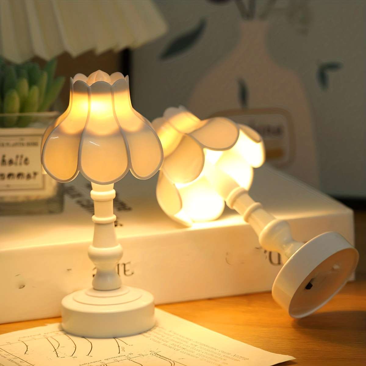 Desk Lamp Color Purple Shell