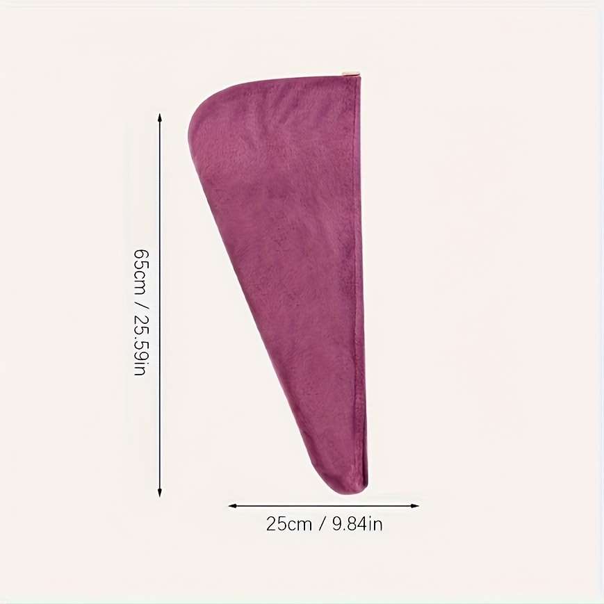 Hair Turban 2Pcs Blue