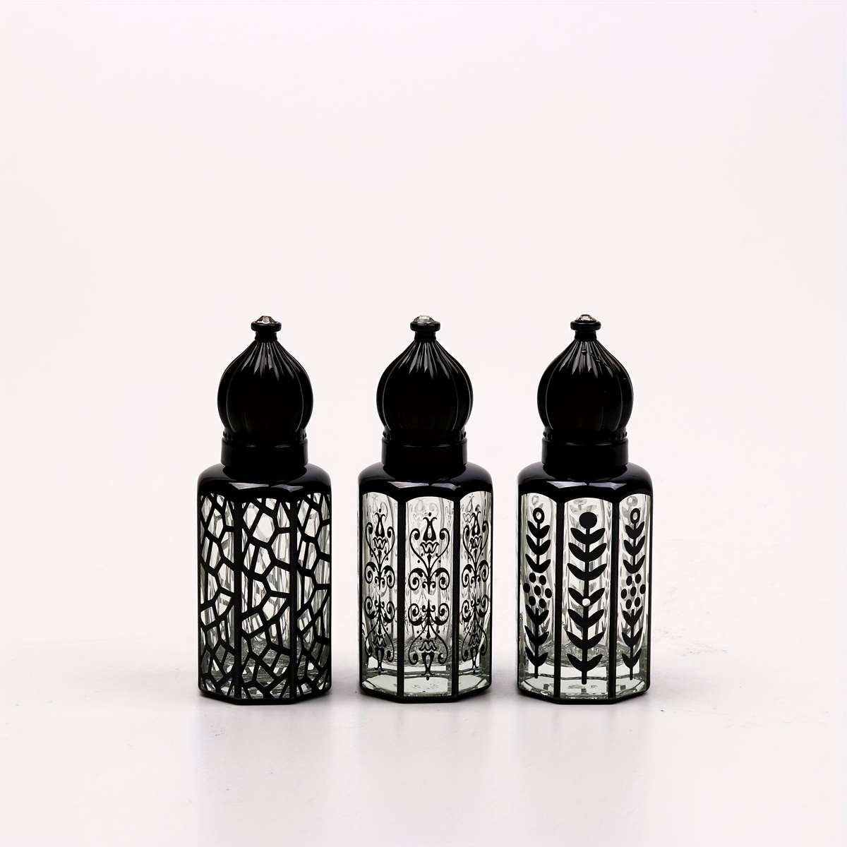 Car  Fragrance  Refill  Bottle Color Silvery  Add  Random Pattern Capacity 3Ml
