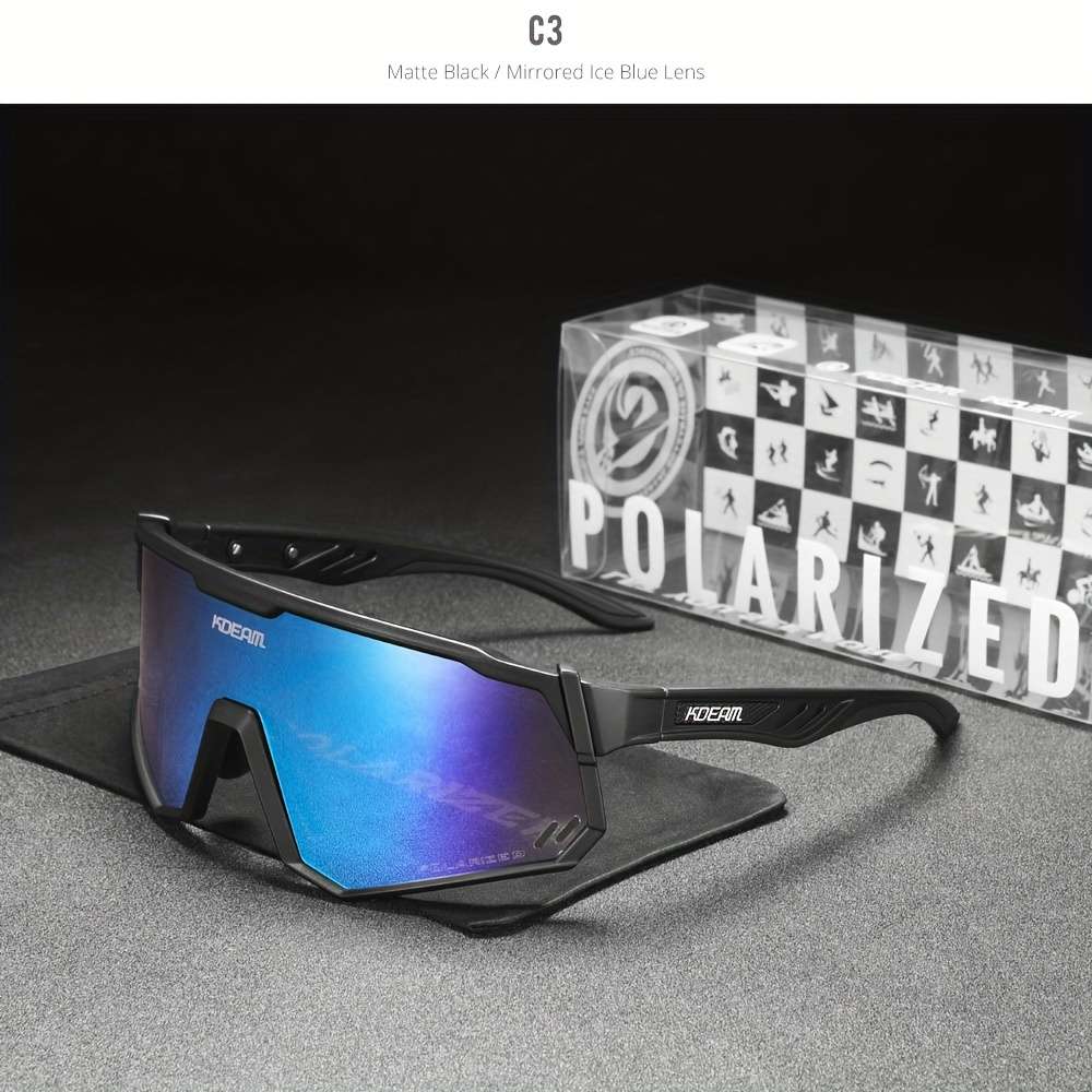 Cycling Glasses Color C5 Mirrored Purple Lens