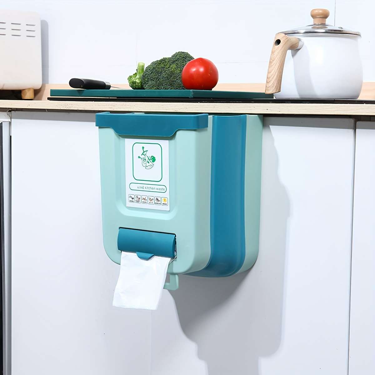 Garbage Can Color Green