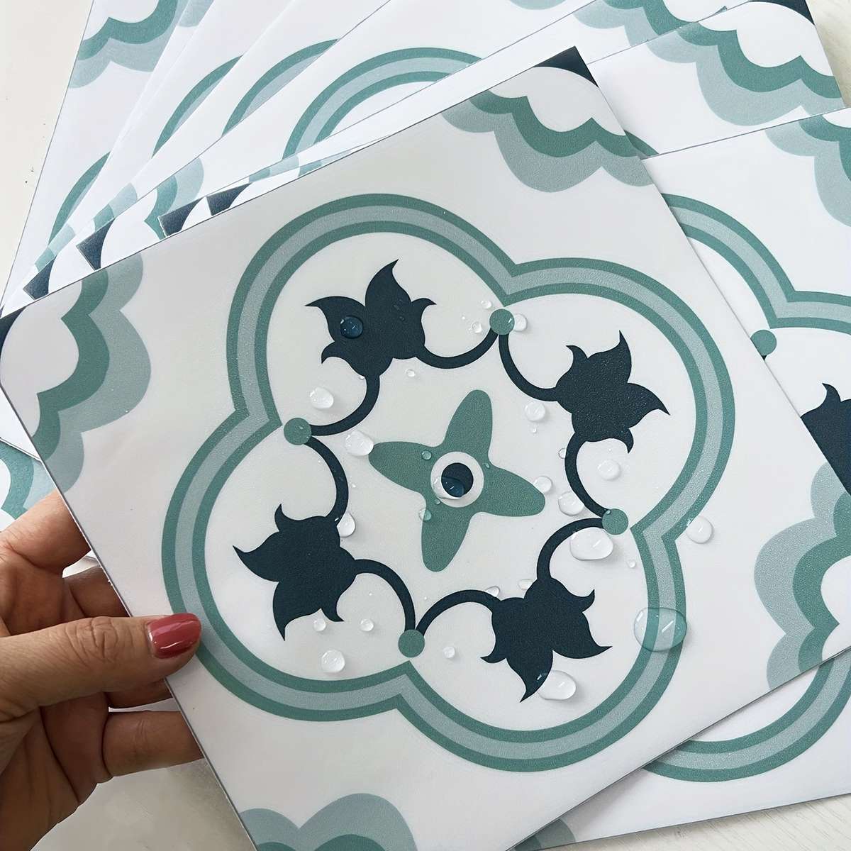 Floor Stickers Model Bds4T 242 Is 9Pcs Size 11.81X11.81Inch Is 30X30Cm