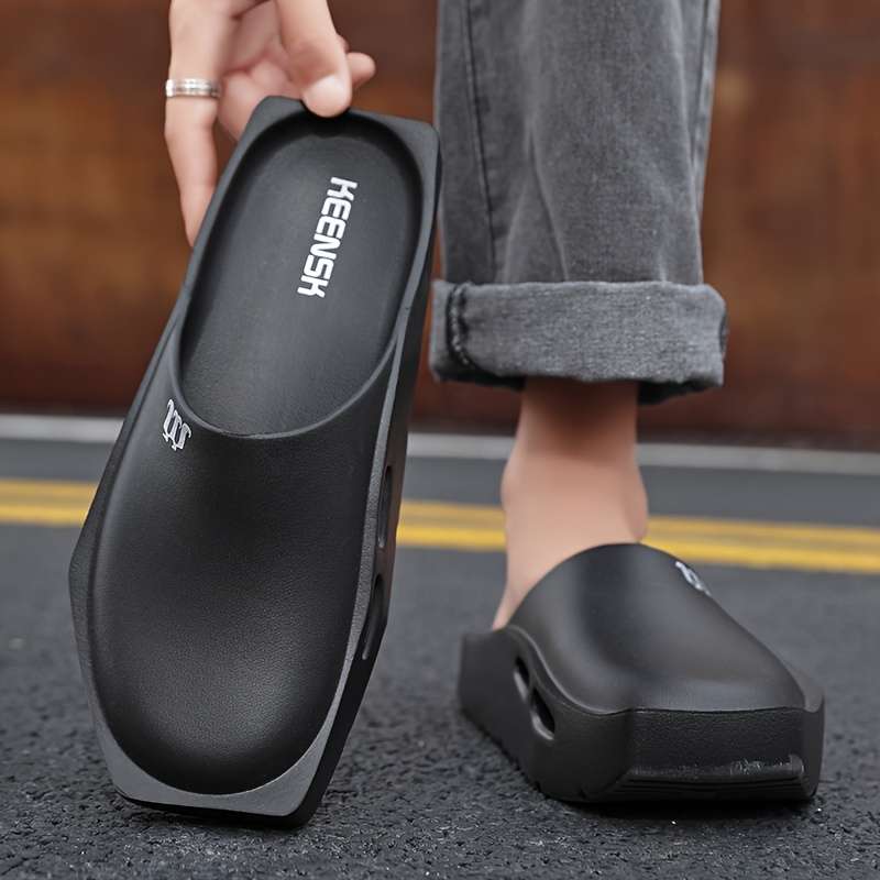Men Slippers Summer Style White Size Uk 7