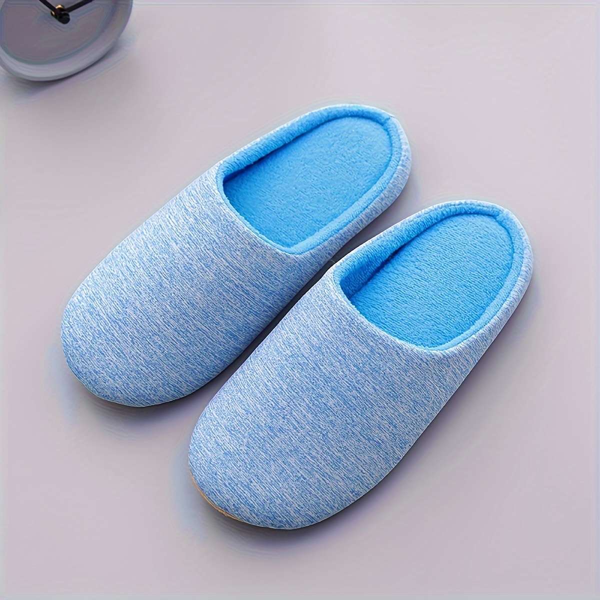 Cotton Slippers Color Blue Sizeuk 7.5-8