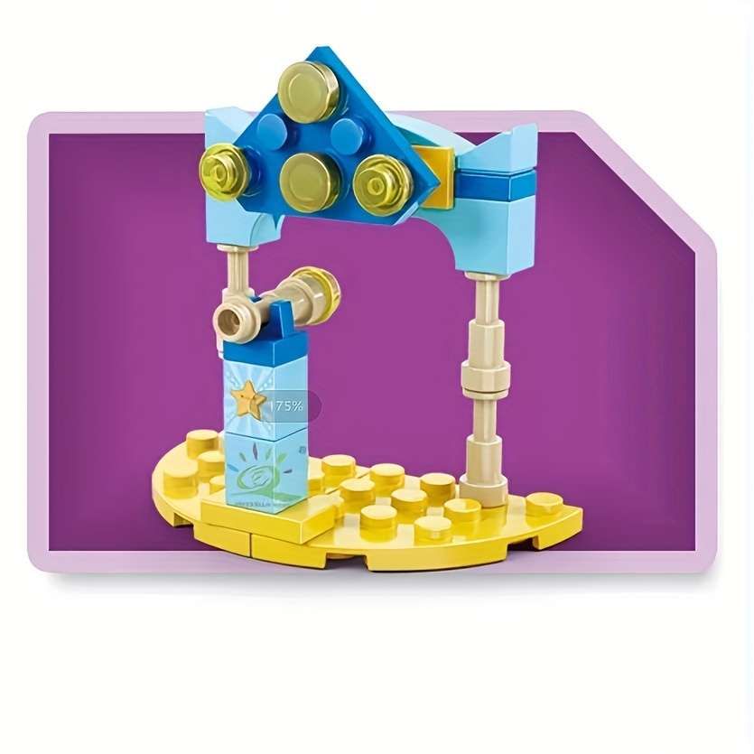 3D Building Model Puzzle Set Model 8612 1