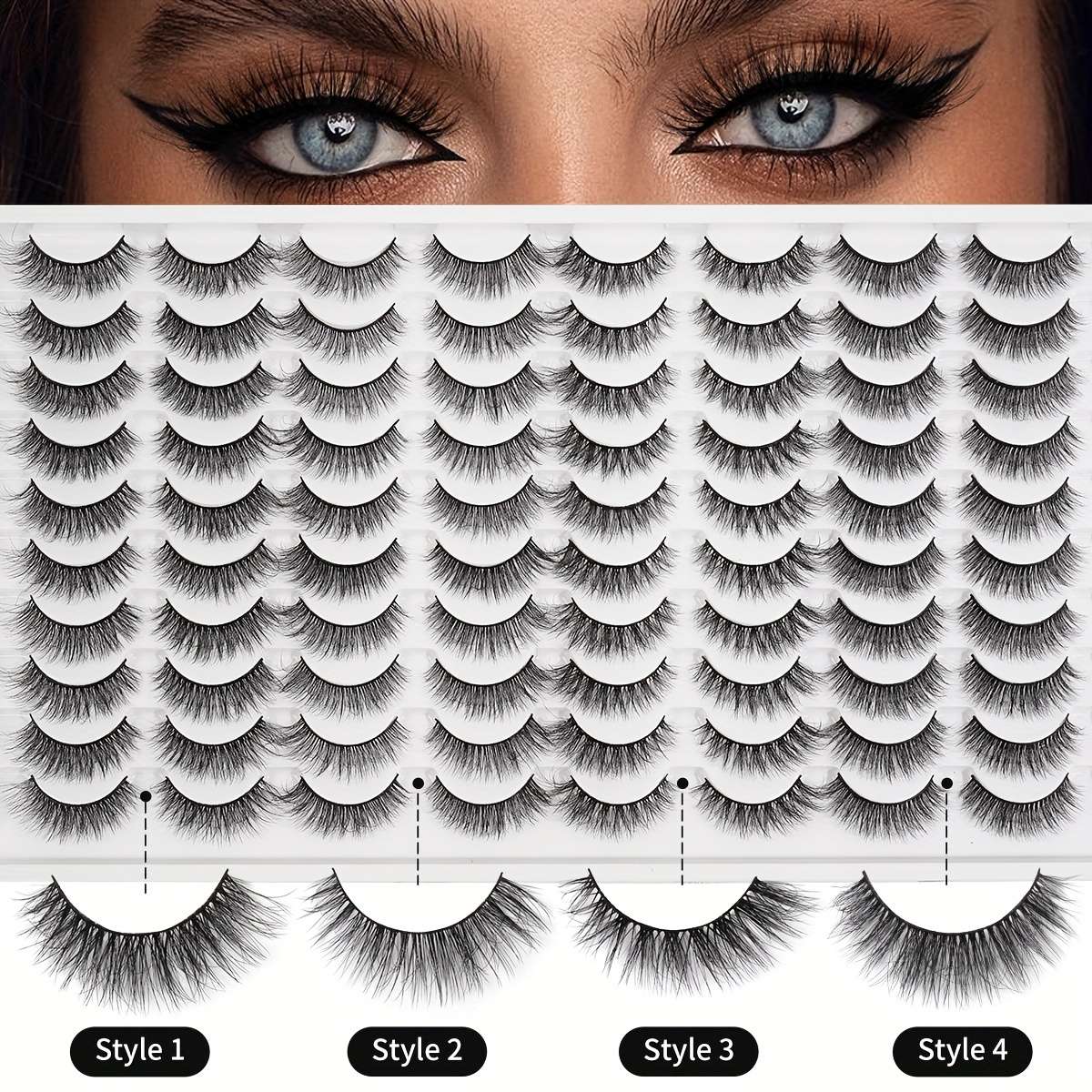 False Eyelashes Model Mgy7645 2