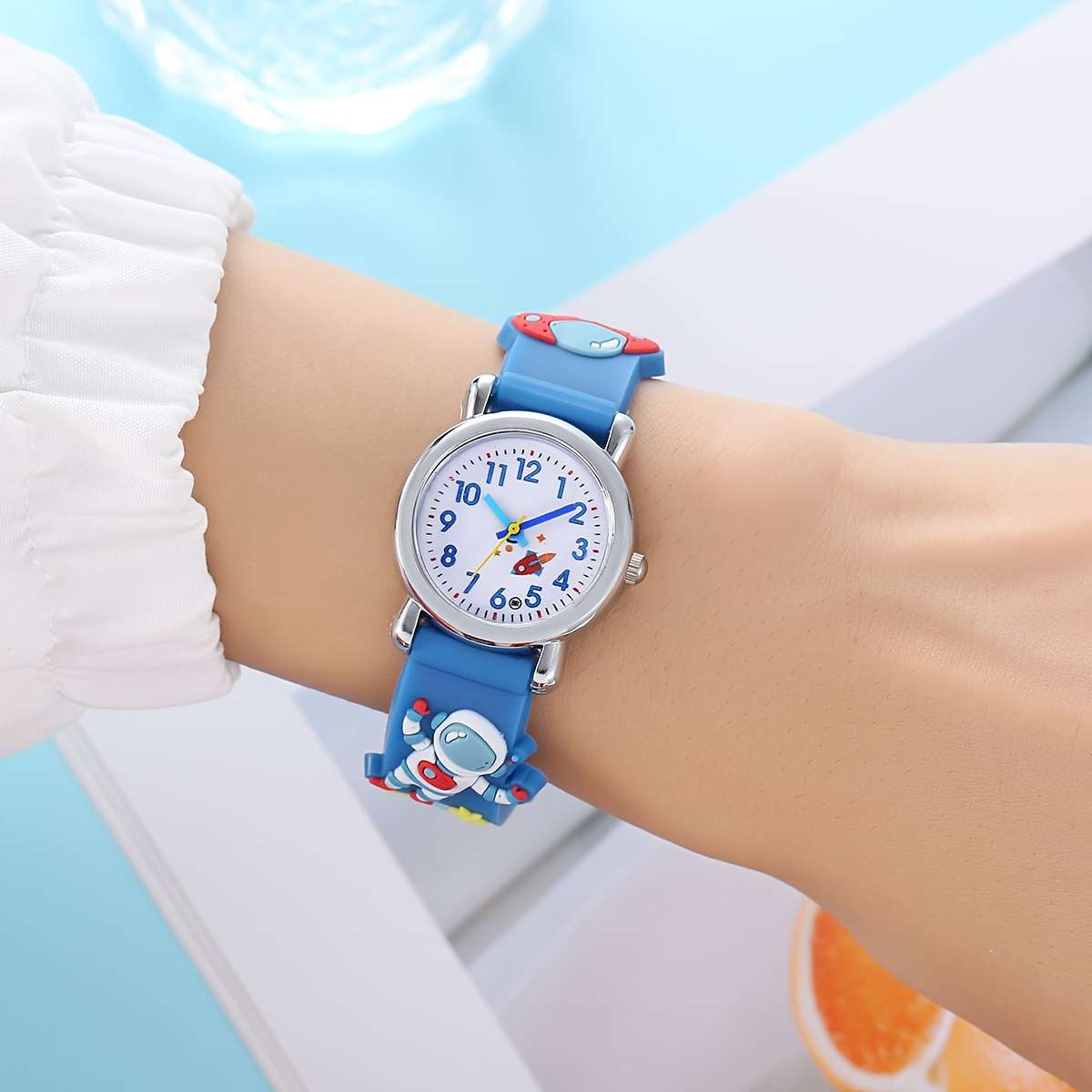 Youngsters' ' ' Space Astronaut Ufo Flying Saucer Watch With Analog Pointer