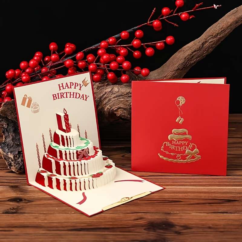 Greeting Cards Color Red