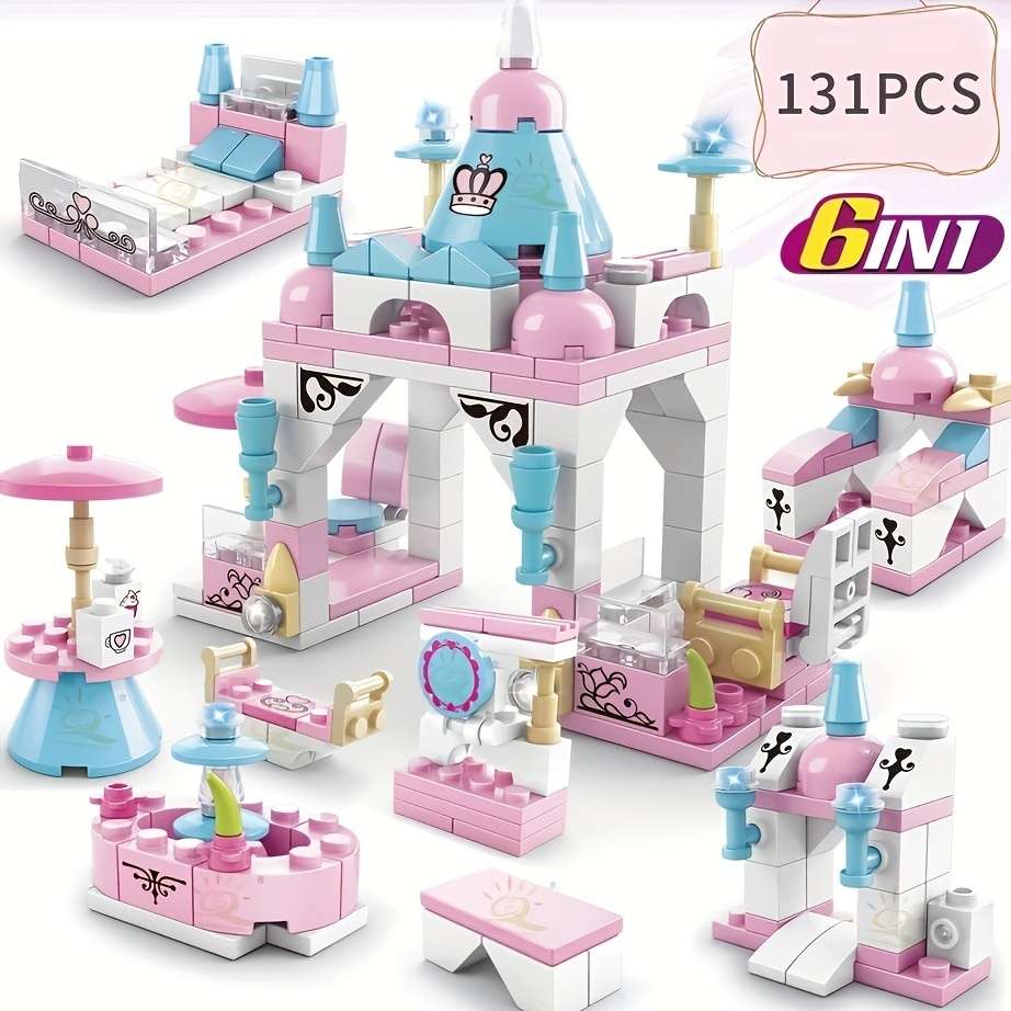 3D Building Model Puzzle Set Model 8612 1