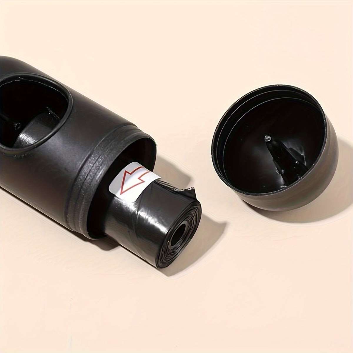 Durable Portable Garbage Bag Capsule 1 Roll Garbage Bag Compact Portable White