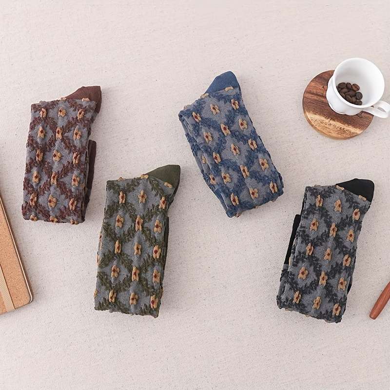Women S Socks Color 1 Pair Each Of GreenBrownBlack Size Onesize