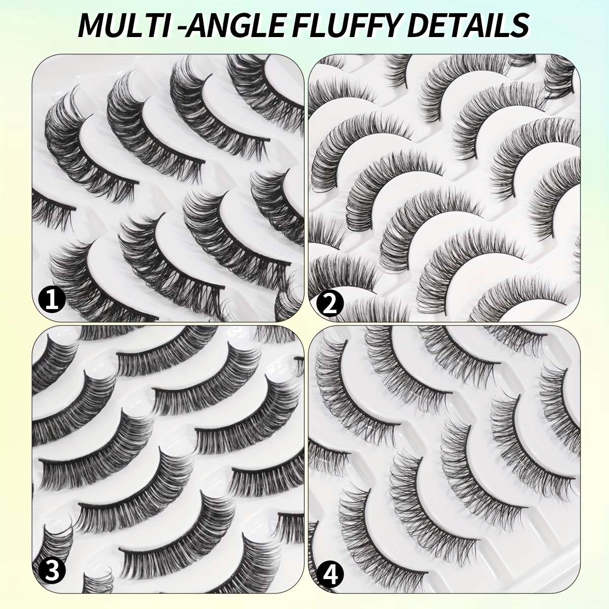 False Eyelashes Model Mgy7645 5