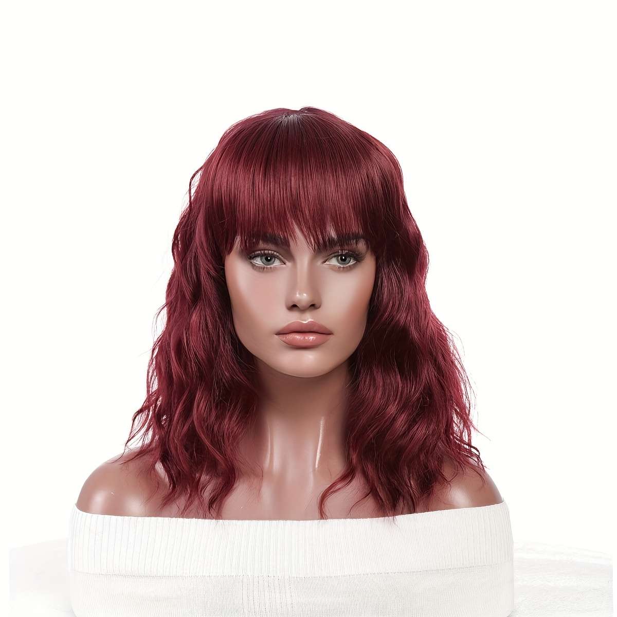 Coral Womens Wigs Hair Length 35.56Cm