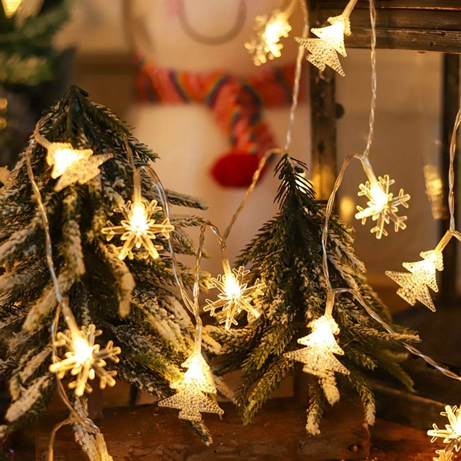 Christmas Lights 6M 16.68Ft Style Christmas Tree Add  Elk