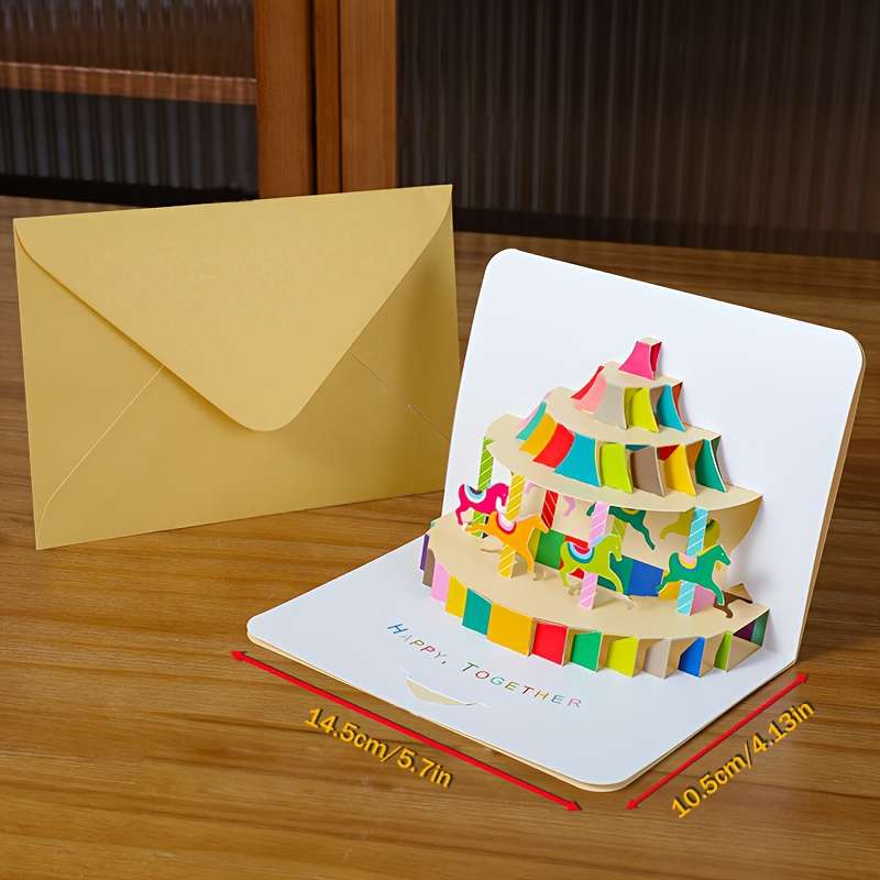 Greeting Cards Model Carousel Add Envelope