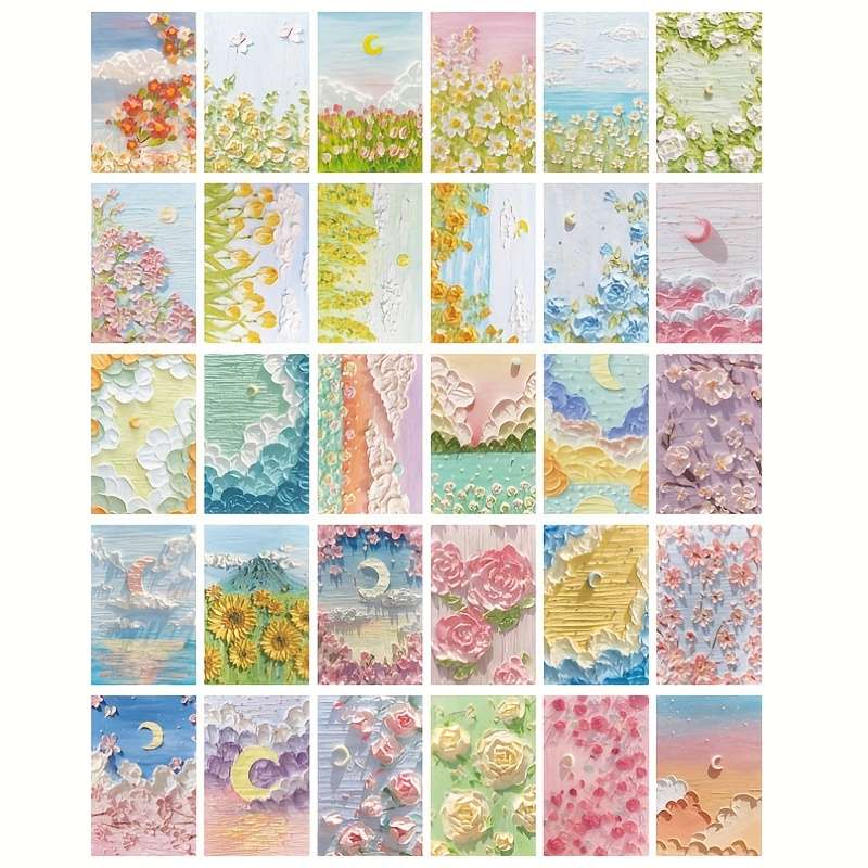 Greeting Cards Style Letter From The Breeze Quantity 30Pcs-Set