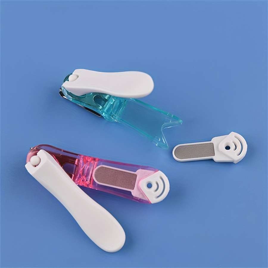 2-Piece Nail Clippers With Nail File Set