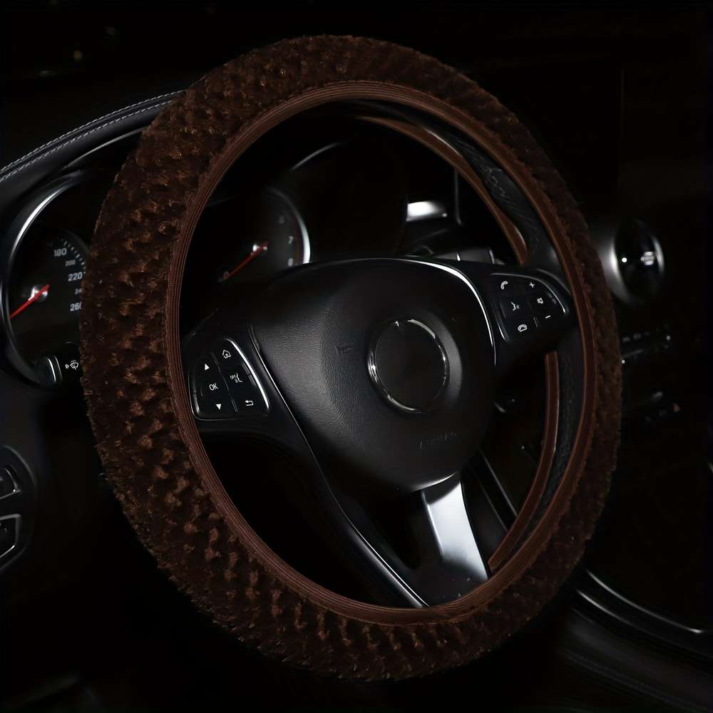 Car Steering Wheel Cover Orange