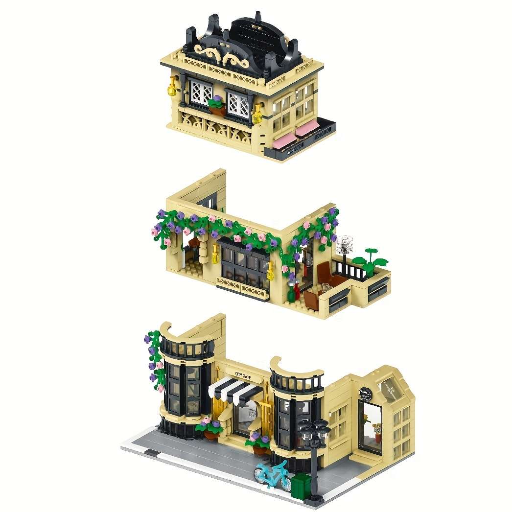 3D Building Model Puzzle Set Model 20113