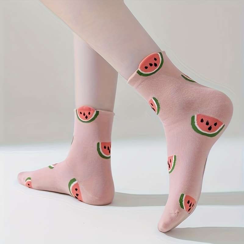 Women S Socks Color 5Pairs Mixed Colors Size Onesize