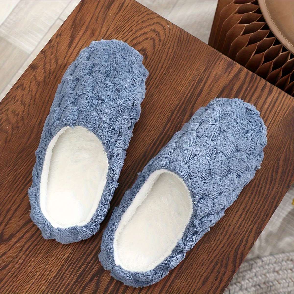 Cotton Slippers Color Grey Sizeuk 6.5-7