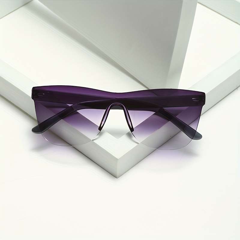 Glasses Color Double Grey*2Upper Purple And Lower Blue