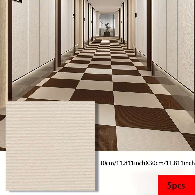 Floor Stickers Color Khaki Quantity 5Pcs