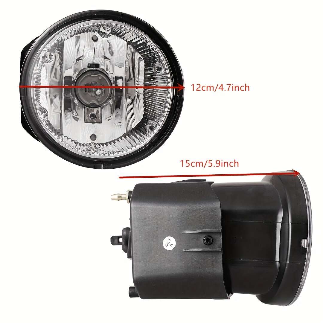 Car Lights Size 2 Pcs With Wiring Kit