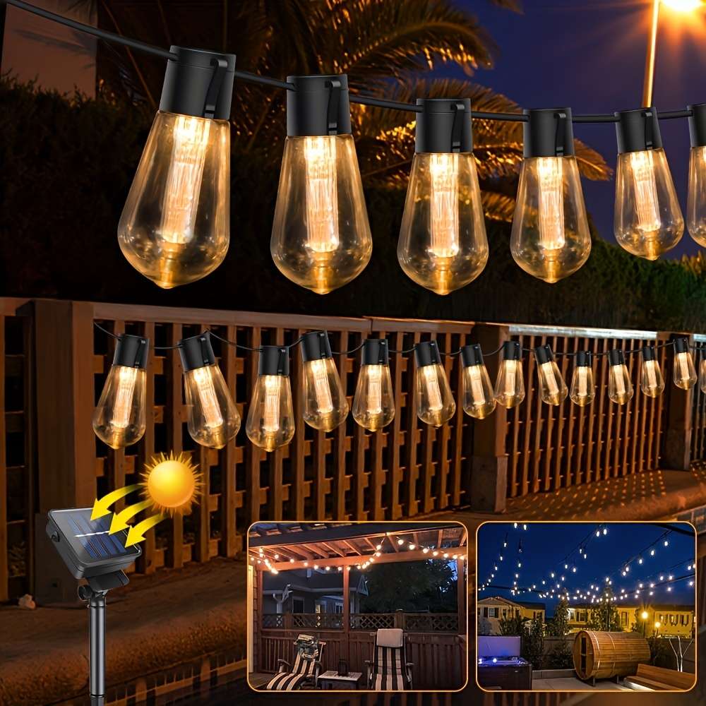 Bulbs Vintage Bulb String Outdoor Led