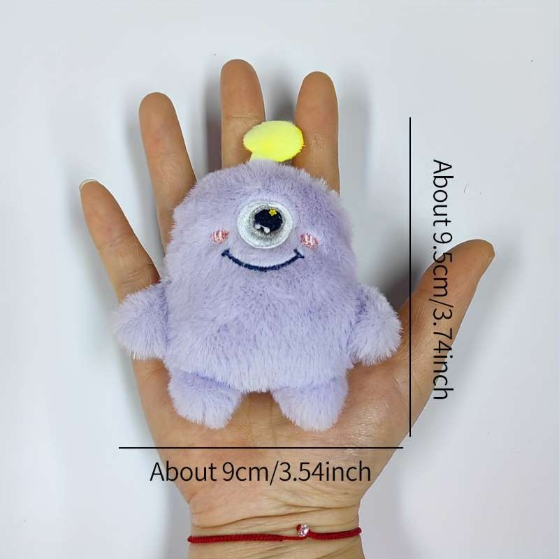 Plush Toyss color Purple Smiling Elf