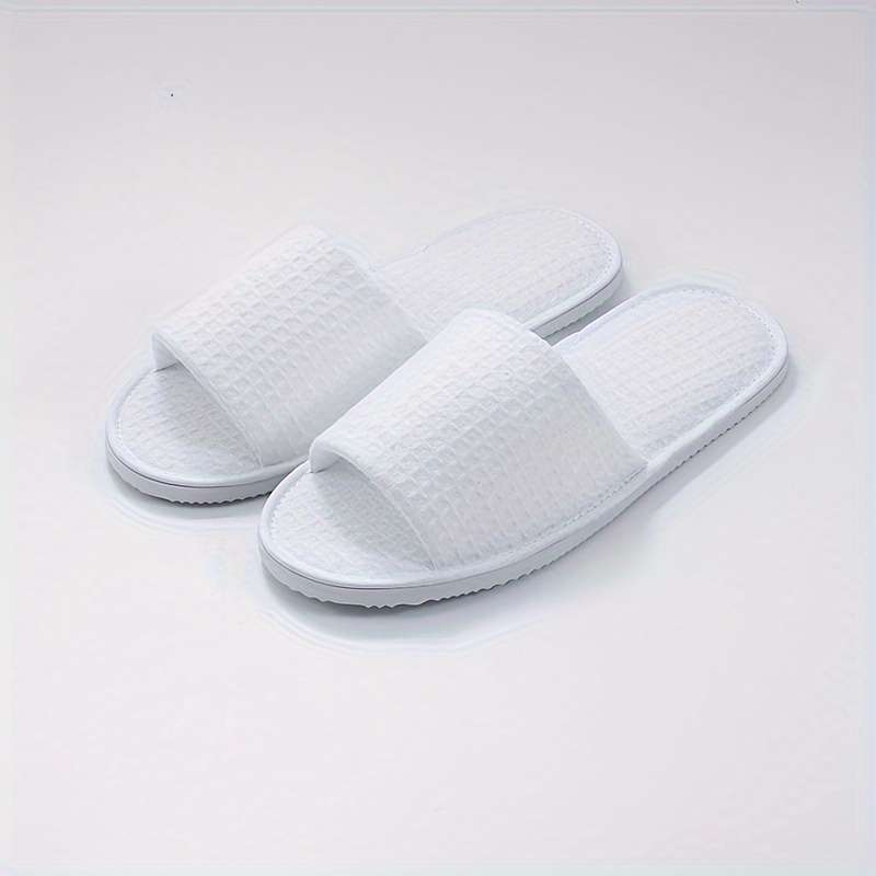 Cotton Slippers Color White Size43