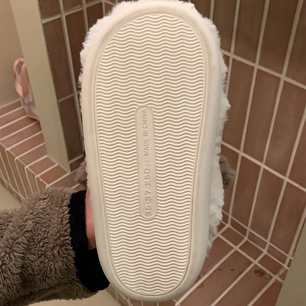 Cotton Slippers Color White Sizeuk 7.5-8