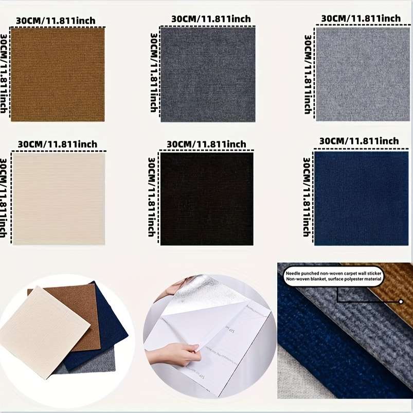 Floor Stickers Color Dark Gray Quantity 5Pcs