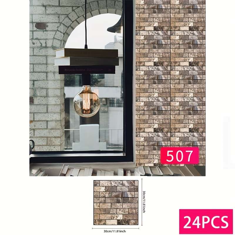 Premium Self Adhesive Cabinet Wrap Model 7-24pcs set