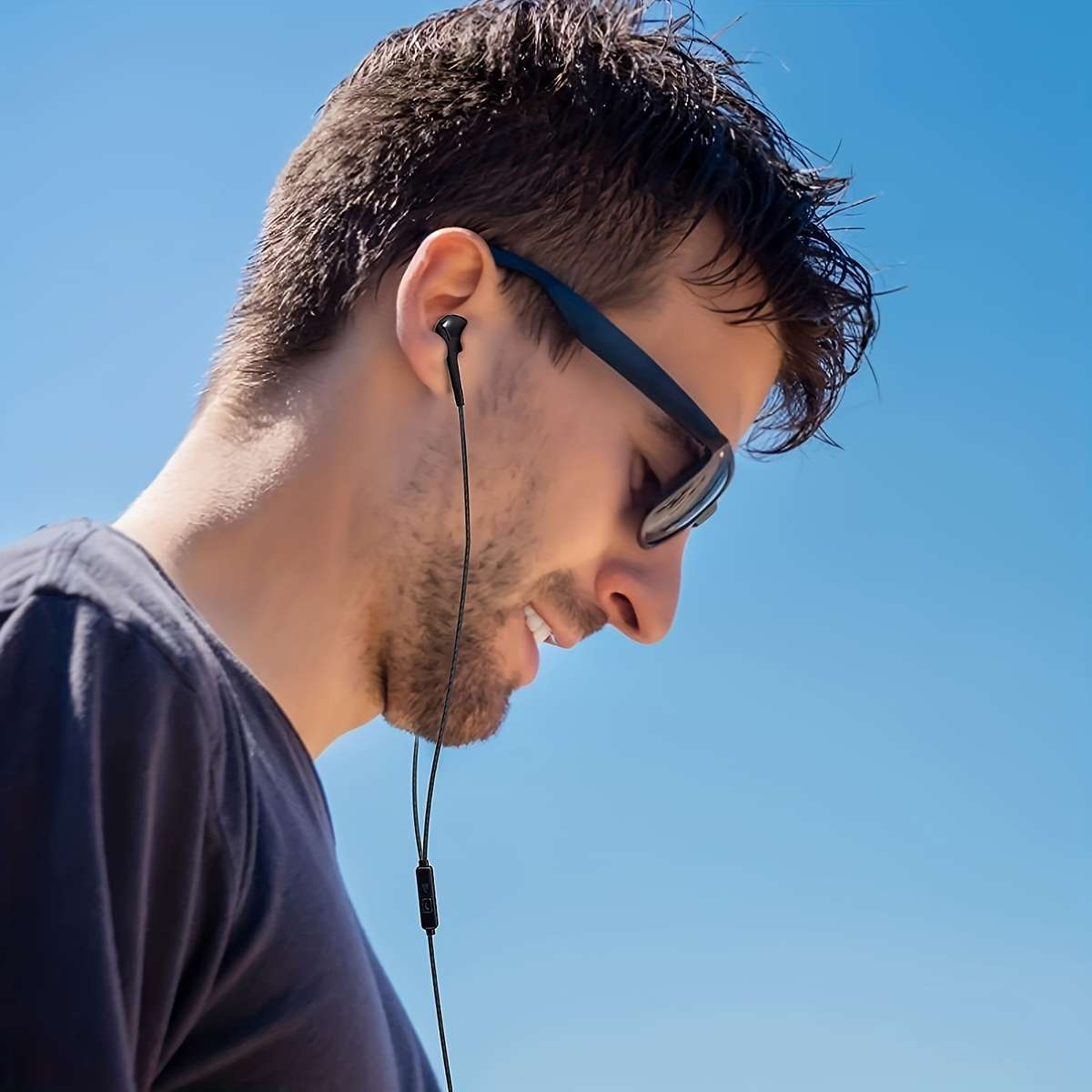 Wired Headphones Black